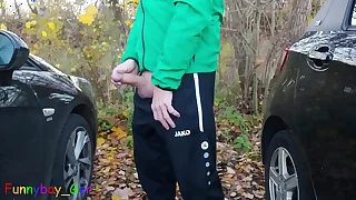 I jerk my uncut flannel in a commuter parking lot. Unfortunately, a voyeur be suitable showed up.