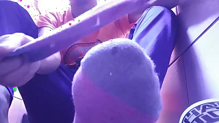 HAVING A REST WITH MY Revolutionary COLOR SOCKS PT 2 I FEET AND SOLES